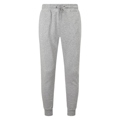 Heather Grey - Front - TriDri Unisex Adults Fitted Joggers