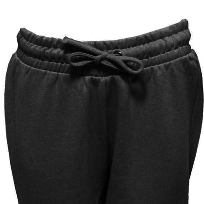 Black - Side - TriDri Womens-Ladies Fitted Joggers