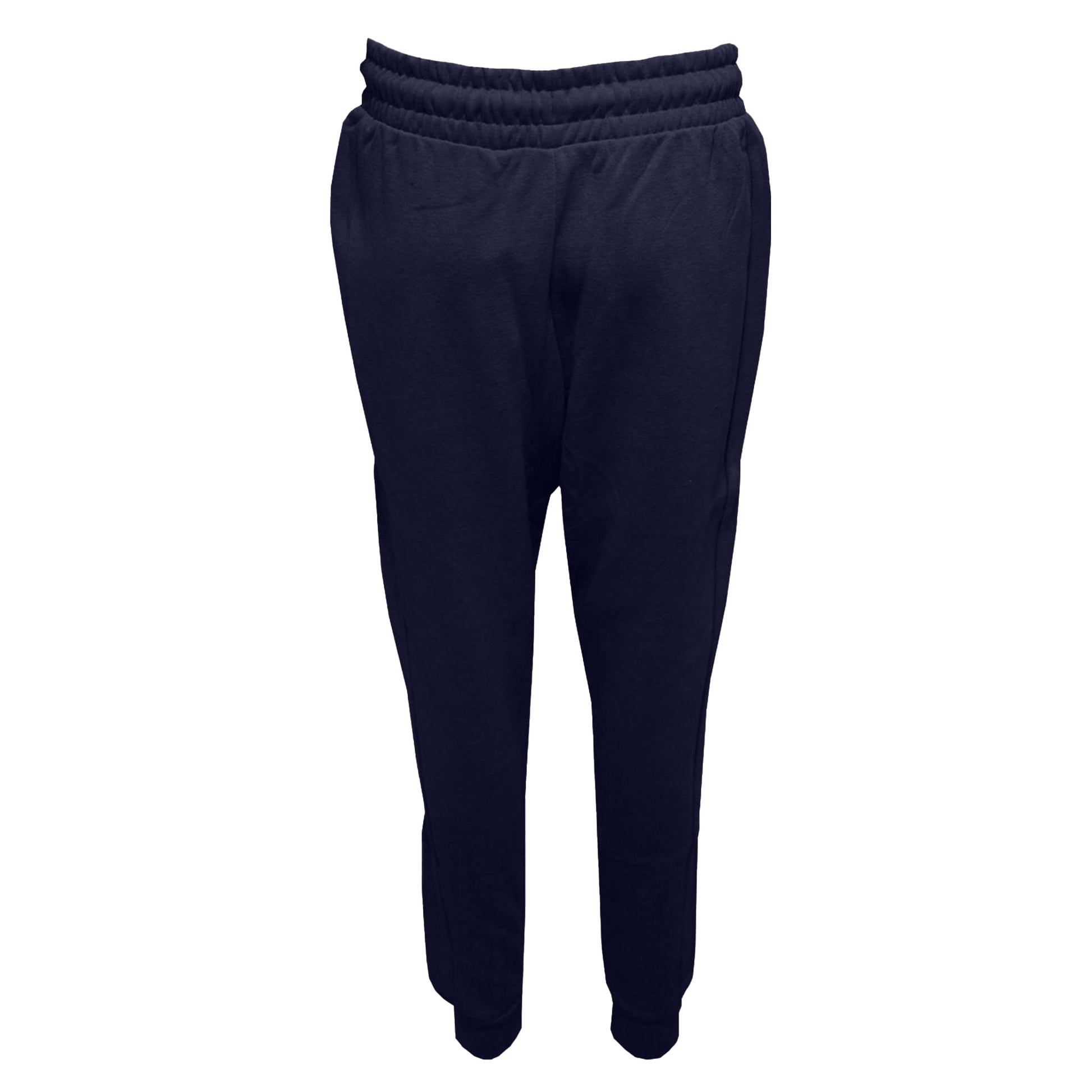 Navy - Back - TriDri Womens-Ladies Fitted Joggers