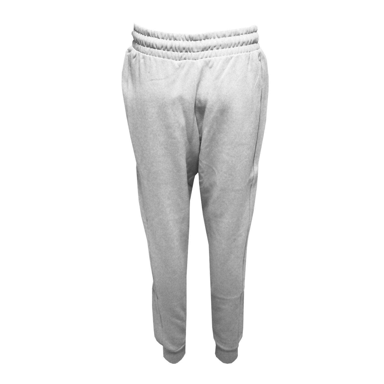 Heather Grey - Back - TriDri Womens-Ladies Fitted Joggers