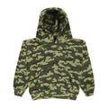 Green Camo - Front - Awdis Childrens-Kids Camo Hoodie