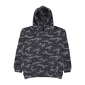 Black Camo - Front - Awdis Childrens-Kids Camo Hoodie