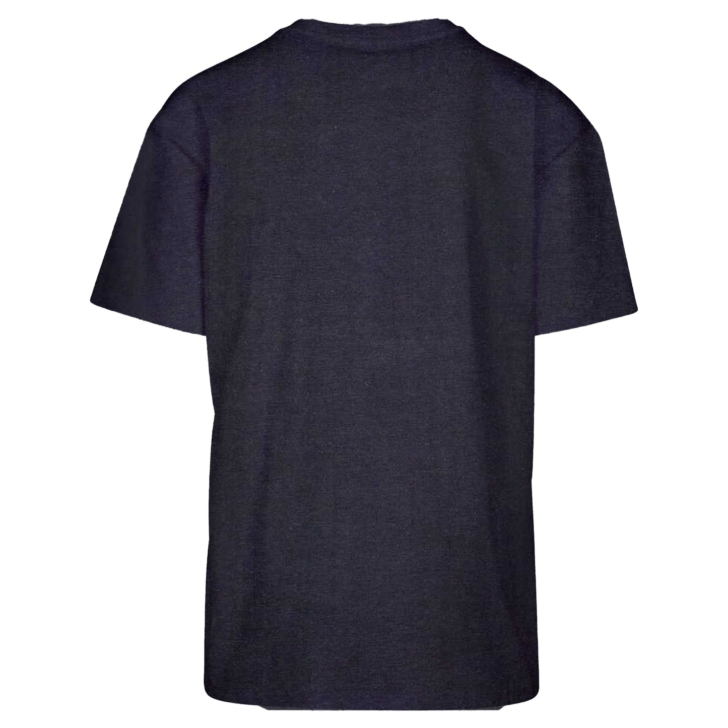 Navy - Back - Build Your Brand Unisex Adults Heavy Oversized Tee