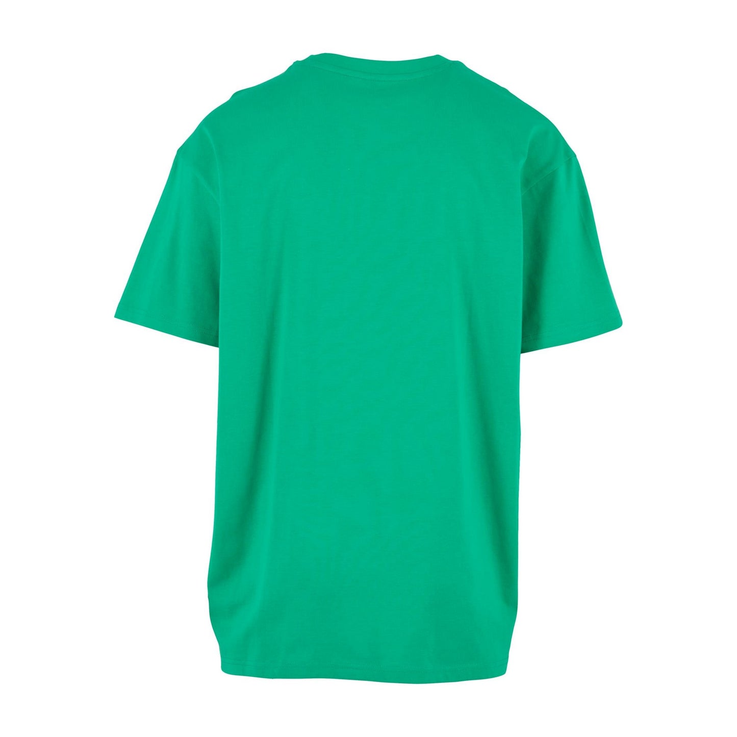 Grass Green - Side - Build Your Brand Unisex Adults Heavy Oversized Tee