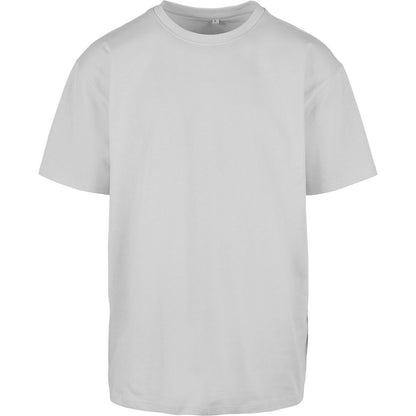 Light Asphalt - Front - Build Your Brand Unisex Adults Heavy Oversized Tee