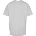 Light Asphalt - Back - Build Your Brand Unisex Adults Heavy Oversized Tee