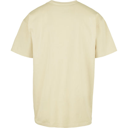 Soft Yellow - Back - Build Your Brand Unisex Adults Heavy Oversized Tee