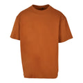 Toffee - Front - Build Your Brand Unisex Adults Heavy Oversized Tee