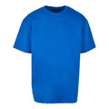 Cobalt Blue - Front - Build Your Brand Unisex Adults Heavy Oversized Tee