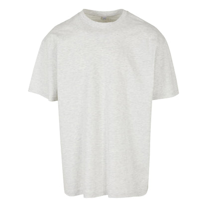 Light Grey - Front - Build Your Brand Unisex Adults Heavy Oversized Tee