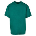 Green - Front - Build Your Brand Unisex Adults Heavy Oversized Tee