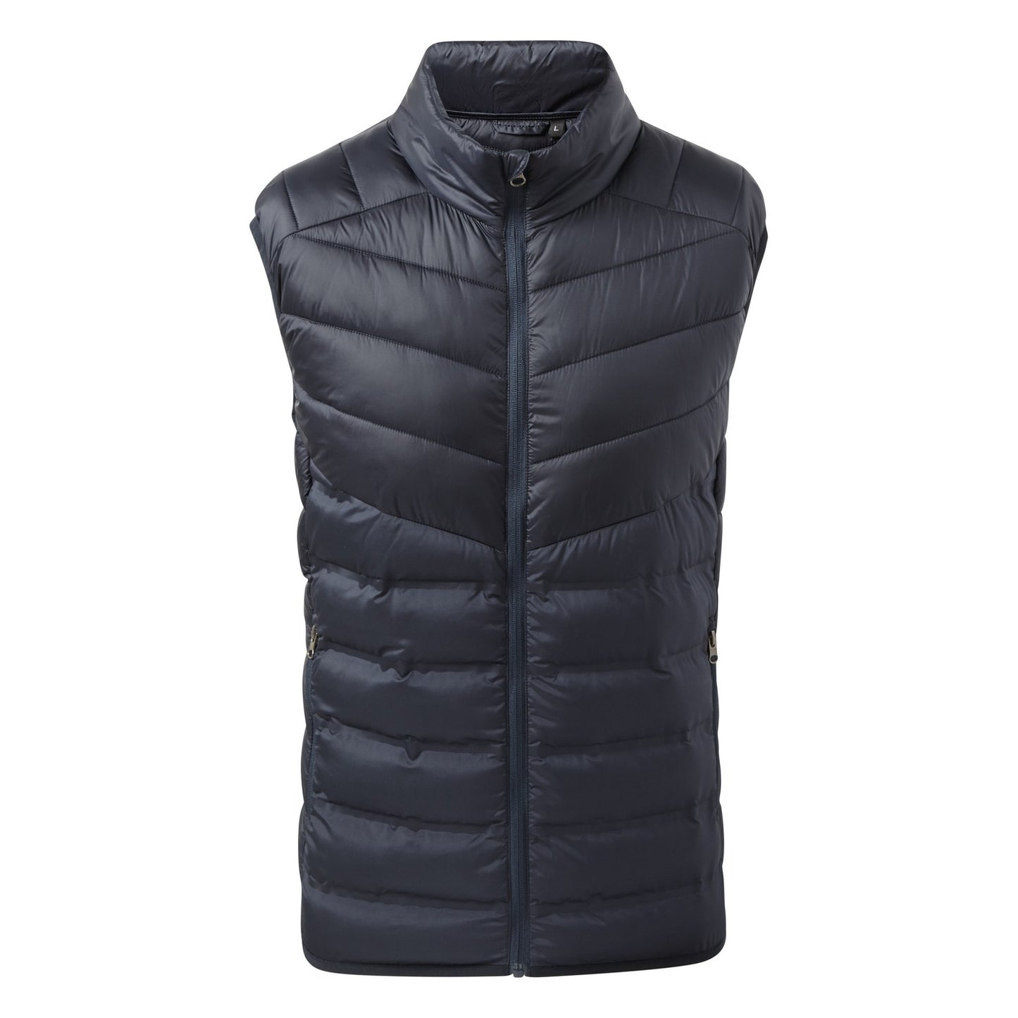 Navy - Front - 2786 Mens Mantel Moulded Gilet