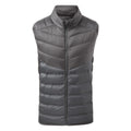 Steel - Front - 2786 Mens Mantel Moulded Gilet