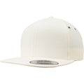 Ivory - Front - Flexfit by Yupoong Water Repellent Snapback Cap