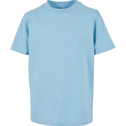 Baltic Blue - Front - Build Your Brand Childrens-Kids T-Shirt