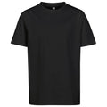 Black - Front - Build Your Brand Childrens-Kids T-Shirt