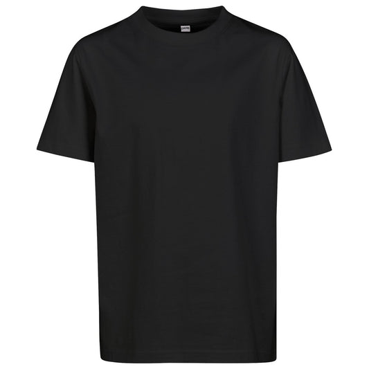 Black - Front - Build Your Brand Childrens-Kids T-Shirt