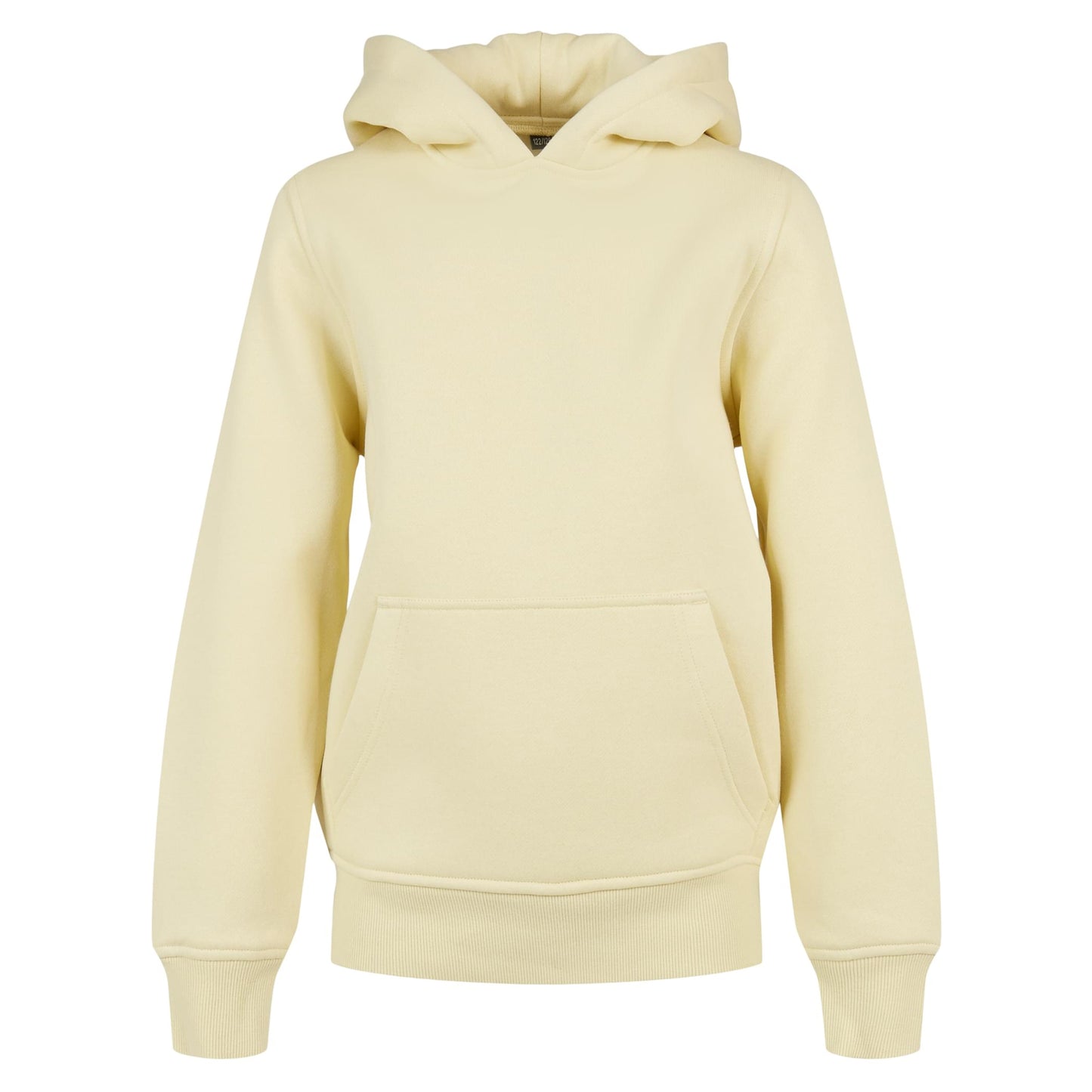 Soft Yellow - Front - Build Your Brand Childrens-Kids Hoodie