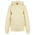 Soft Yellow - Front - Build Your Brand Childrens-Kids Hoodie