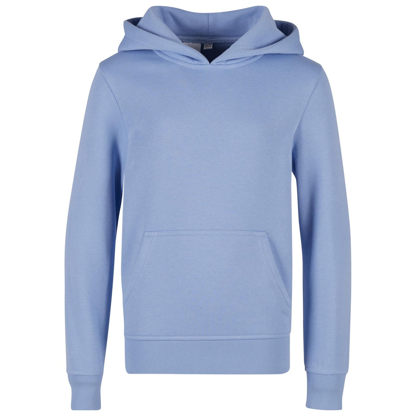 Powder Blue - Front - Build Your Brand Childrens-Kids Hoodie