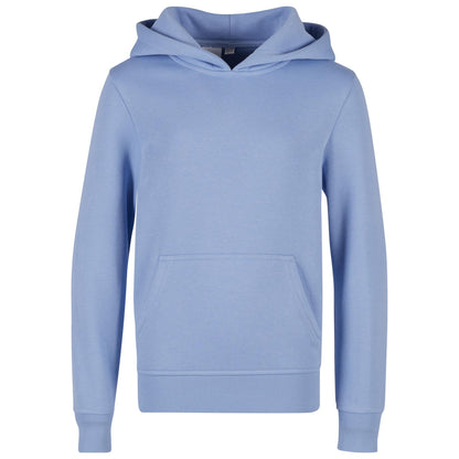 Powder Blue - Front - Build Your Brand Childrens-Kids Hoodie