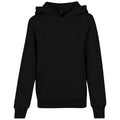 Black - Front - Build Your Brand Childrens-Kids Hoodie