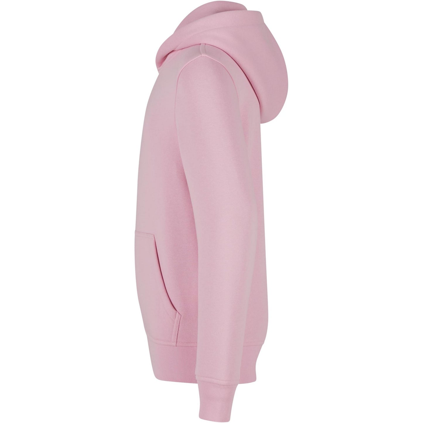 Soft Pink - Side - Build Your Brand Childrens-Kids Hoodie