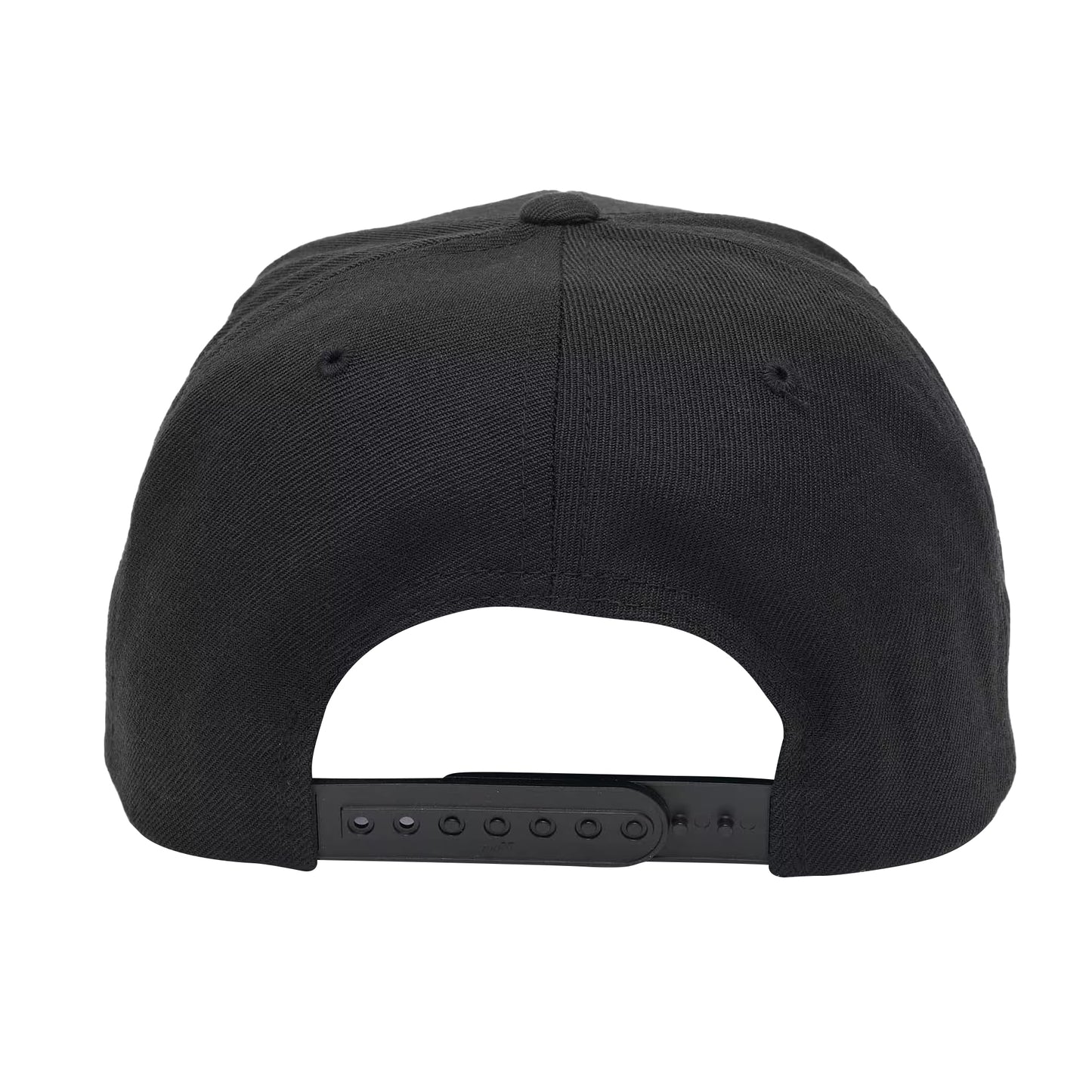 Black-Grey - Back - Flexfit by Yupoong Unisex Roses Print Snapback Cap