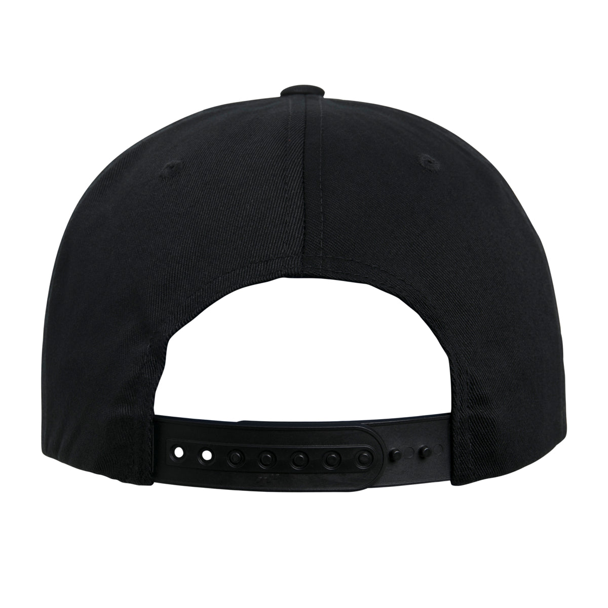 Black - Side - Flexfit by Yupoong Unisex Organic Cotton Snapback Cap
