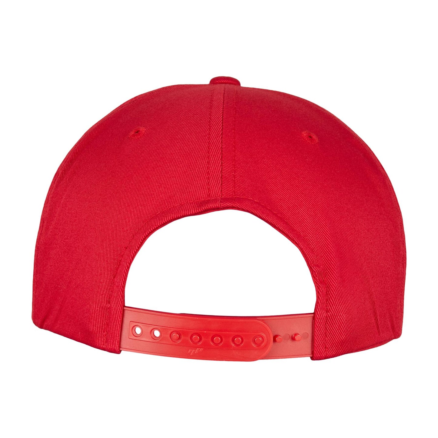 Red - Side - Flexfit by Yupoong Unisex Organic Cotton Snapback Cap