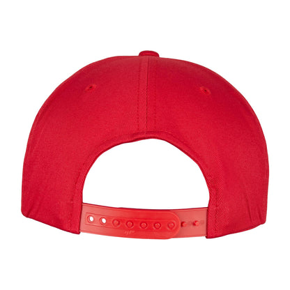 Red - Side - Flexfit by Yupoong Unisex Organic Cotton Snapback Cap