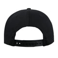 Black - Side - Flexfit by Yupoong Unisex Organic Cotton Snapback Cap