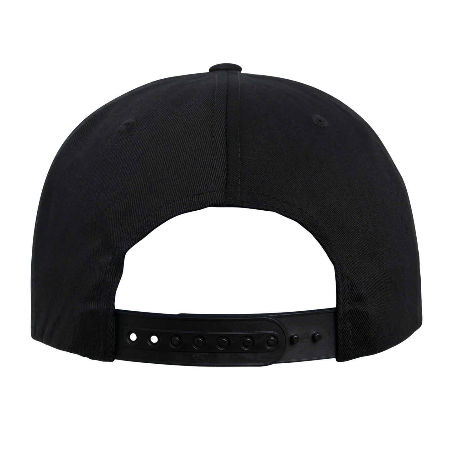 Black - Side - Flexfit by Yupoong Unisex Organic Cotton Snapback Cap