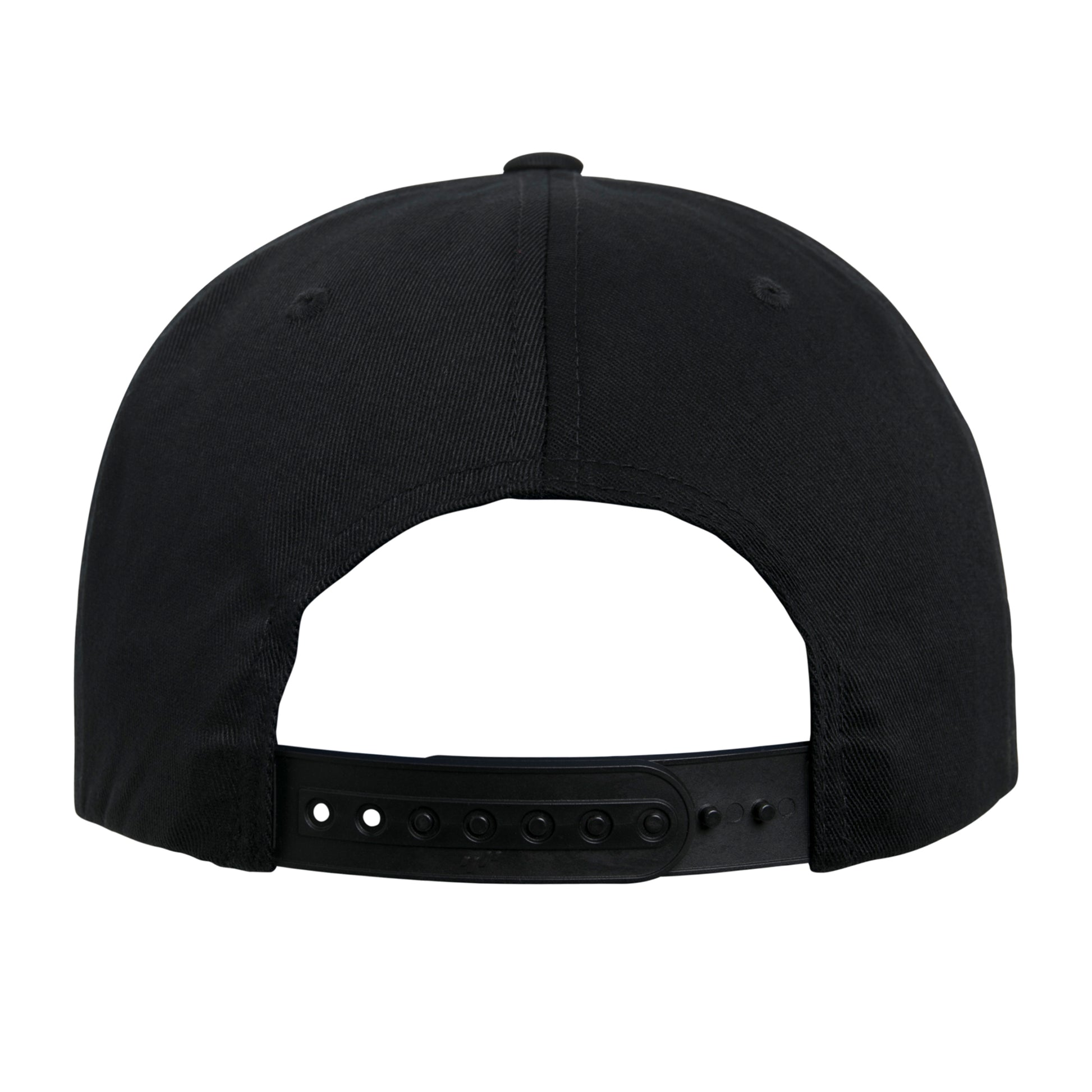 Black - Side - Flexfit by Yupoong Unisex Organic Cotton Snapback Cap