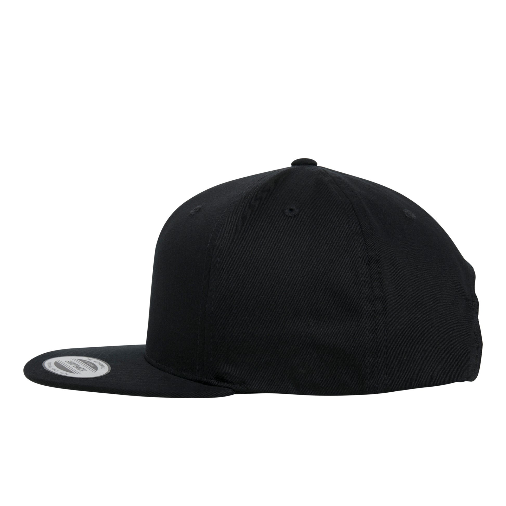 Black - Lifestyle - Flexfit by Yupoong Unisex Organic Cotton Snapback Cap