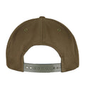 Burnt Olive - Side - Flexfit by Yupoong Unisex Organic Cotton Snapback Cap