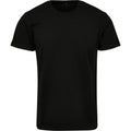 Black - Front - Build Your Brand Mens Basic T-Shirt