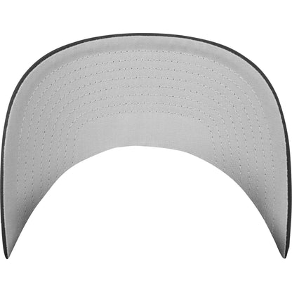 Black-White - Pack Shot - Flexfit by Yupoong Adults Unisex Coloured Front Mesh Trucker Cap