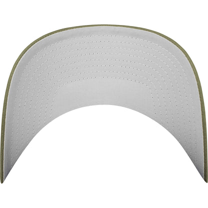 Black-White - Close up - Flexfit by Yupoong Adults Unisex Coloured Front Mesh Trucker Cap