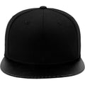 Black - Back - Flexfit by Yupoong Unisex Carbon Snapback Cap