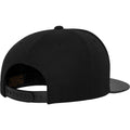 Black - Pack Shot - Flexfit by Yupoong Unisex Carbon Snapback Cap