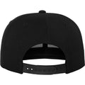 Black - Close up - Flexfit by Yupoong Unisex Carbon Snapback Cap