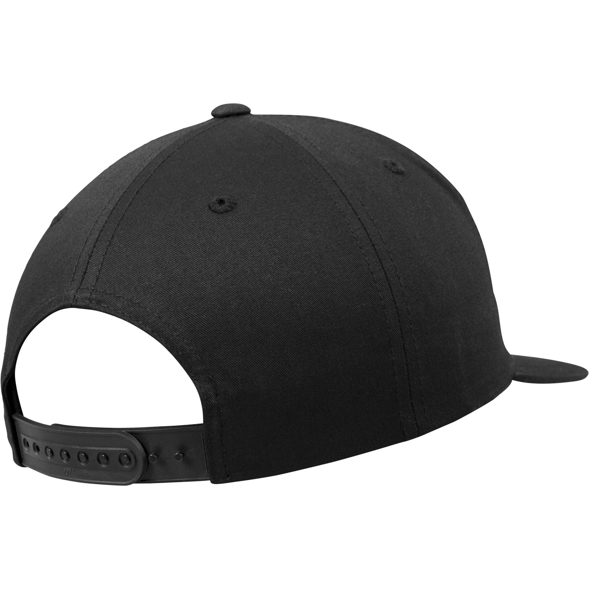 Black - Pack Shot - Yupoong Flexfit Unisex Unstructured 5 Panel Snapback Cap