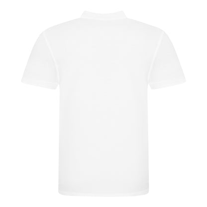 White - Back - AWDis Just Polos Mens The 100 Polo Shirt