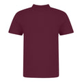 Burgundy - Back - AWDis Just Polos Mens The 100 Polo Shirt