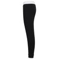 Black-White - Side - SF Minni Girls Fashion Leggings