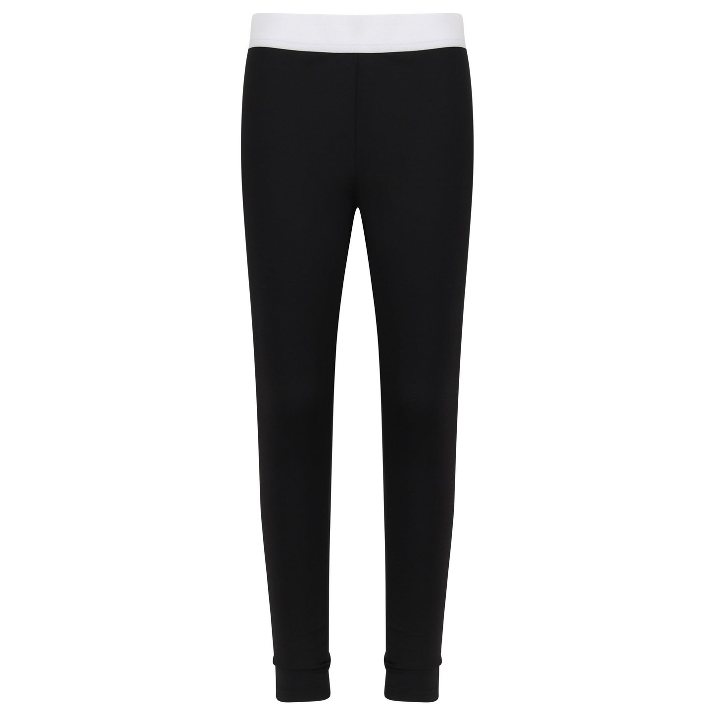 Black-White - Front - SF Minni Girls Fashion Leggings