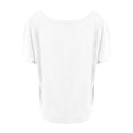 Arctic White - Back - Ecologie Womens-Laides Daintree EcoViscose Cropped T-Shirt