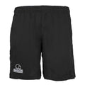 Black - Front - Rhino Mens Challenger Active Shorts