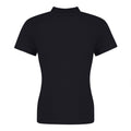 Deep Black - Back - AWDis Just Polos Womens-Ladies The 100 Girlie Polo Shirt